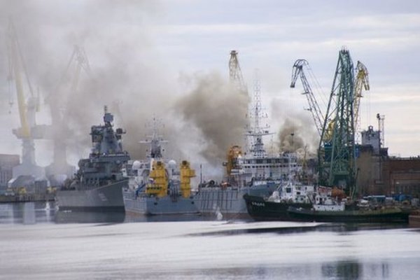 В Северодвинске атомную подлодку «Орел» затопят для тушения пожара
