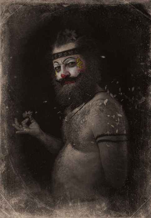 Клоуны из детских кошмаров в фотопроекте «Клоунвилль»