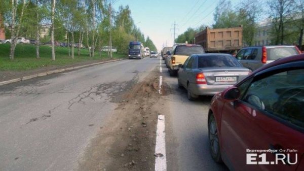 Обновленная дорожная разметка в Екатеринбурге