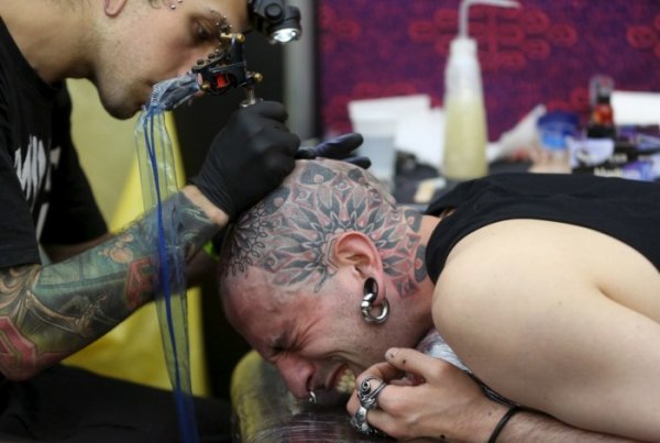 В Лондоне прошел фестиваль любителей татуировок Great British Tattoo Show 2015