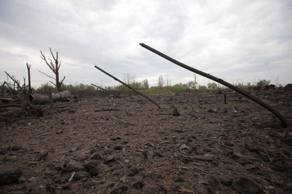 На окраине Донецка прогремел мощнейший взрыв