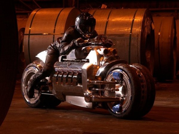 Dodge Tomahawk - самый мощный мотоцикл в мире