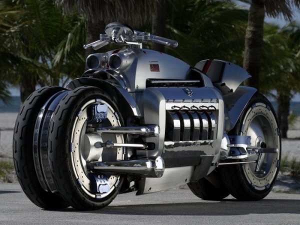 Dodge Tomahawk - самый мощный мотоцикл в мире