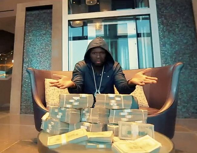 50 Cent признал себя банкротом и сказал, что все его богатство является иллюзией