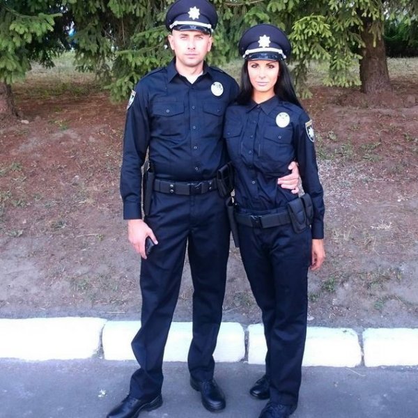 Новой звездой сети стала сотрудница патрульной полиции Киева Людмила Милевич