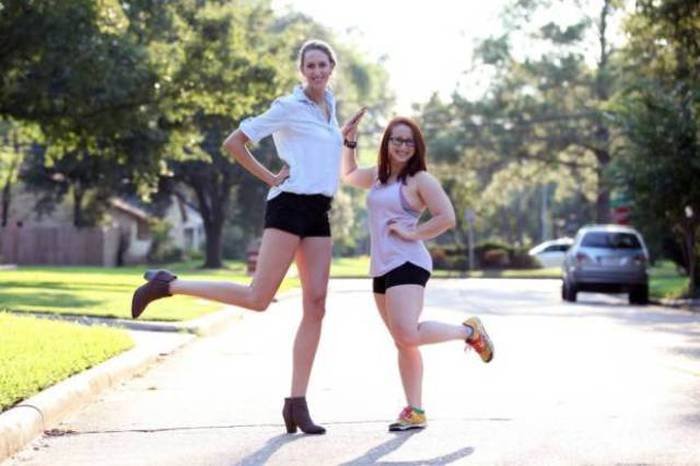 В США нашли девушку с самыми длинными ногами