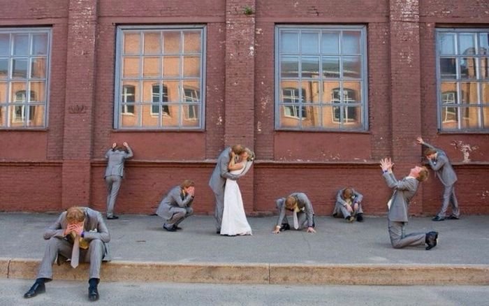 Забавные фото с русских свадеб