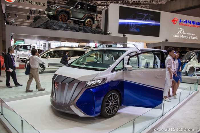 Уникальные концепты Toyota Auto Body на автосалоне в Токио