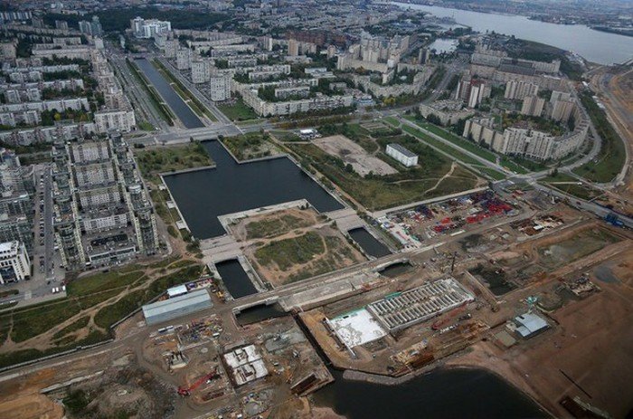 Фотоотчет о строительстве ЗСД в Санкт-Петербурге