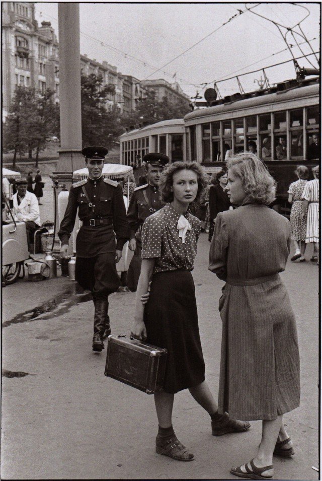 Москва и Ленинград в 1954 году