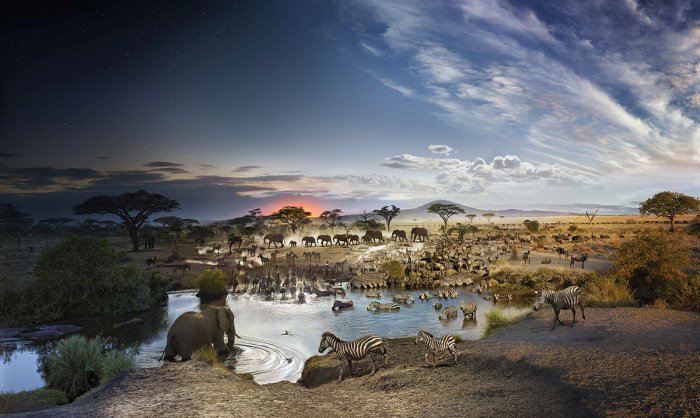 Встреча дня и ночи на удивительных панорамных снимках Стивена Вилкса