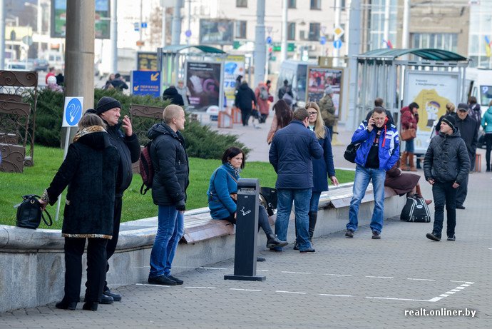 На белорусских вокзалах появились места для курения