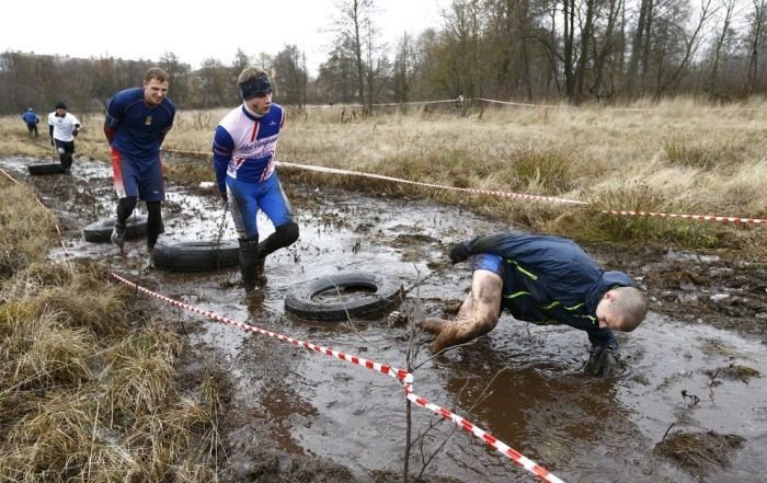 В Белоруссии прошел экстремальный забег Bison Race («гонки бизонов»)