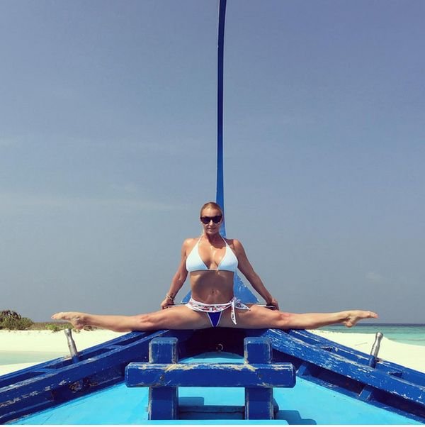 Анастасия Волочкова порадовала поклонников откровенными фото с отдыха на Мальдивах