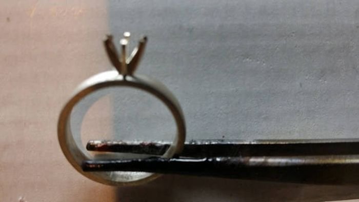 Помолвочное кольцо своими руками
