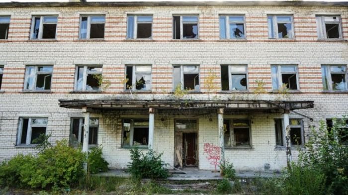 Скрунда-1 - заброшенный военный поселок на территории Латвии 