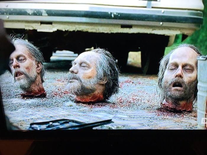 В сериале «Ходячие мертвецы» показали отрубленную голову с лицом Джонни Деппа