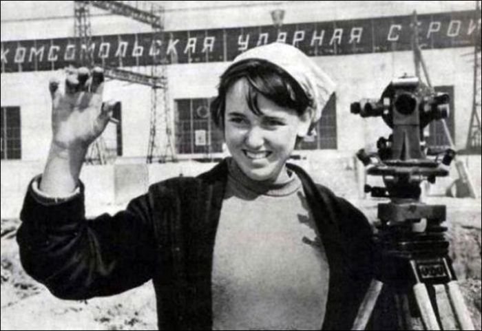 Очаровательные советские девушки