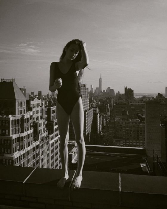 «Красавица и Нью-Йорк» - зрелищный фотосет на крышах небоскребов