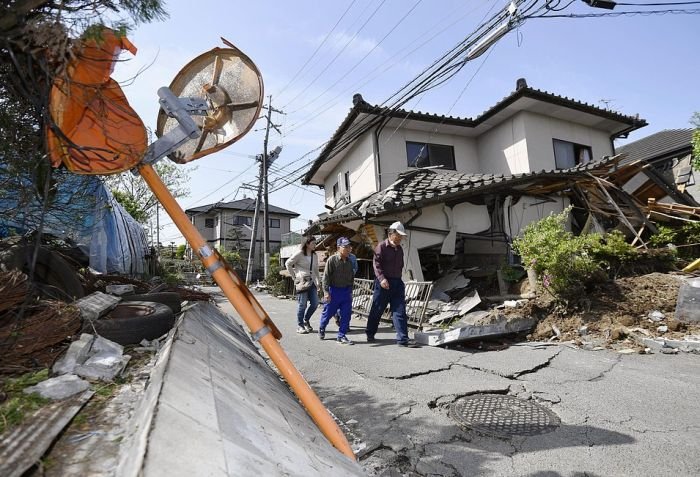 В Японии произошло крупнейшее за последние 5 лет землетрясение