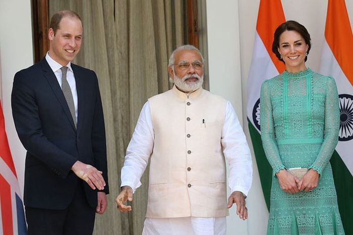 Последствия рукопожатия принца Уильяма и премьер-министра Индии Нарендра Моди