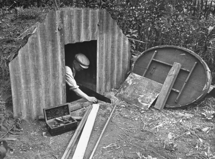  Крошечный семейный бункер времен Второй мировой войны