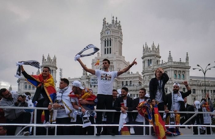 Парад в честь победы «Реал Мадрид» в Лиге чемпионов