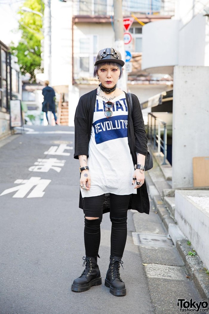  Модники и модницы на улицах Токио