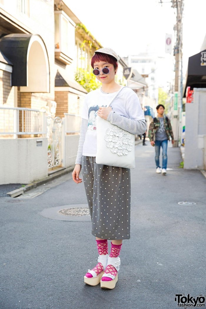  Модники и модницы на улицах Токио