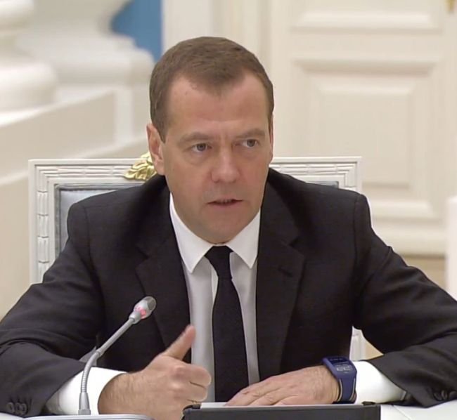 Дмитрий Медведев появился на публике в часах за 100 долларов
