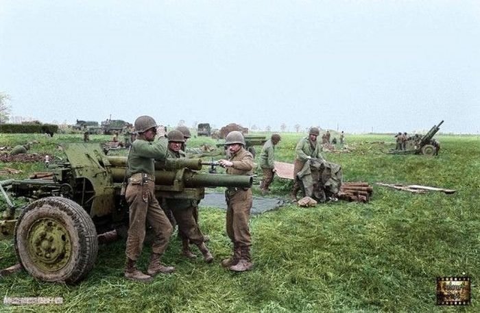  Цветные фото времен Второй мировой войны