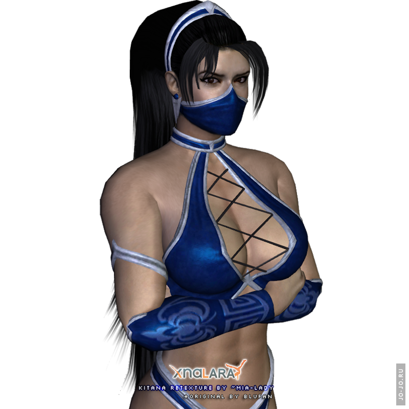 Kitana (Китана) самая красивая героиня Mortal Kombat 9