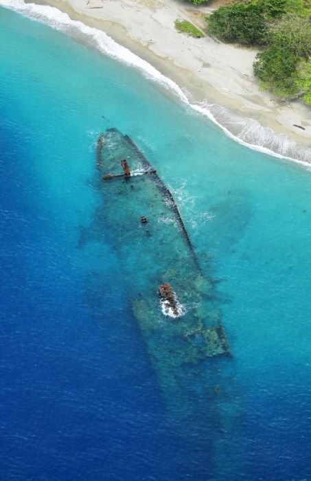  Отголоски Второй мировой на островах Тихого океана (34 фото)