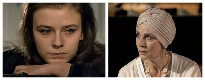 Советские актеры в начале своей карьеры и сейчас (12 фото)