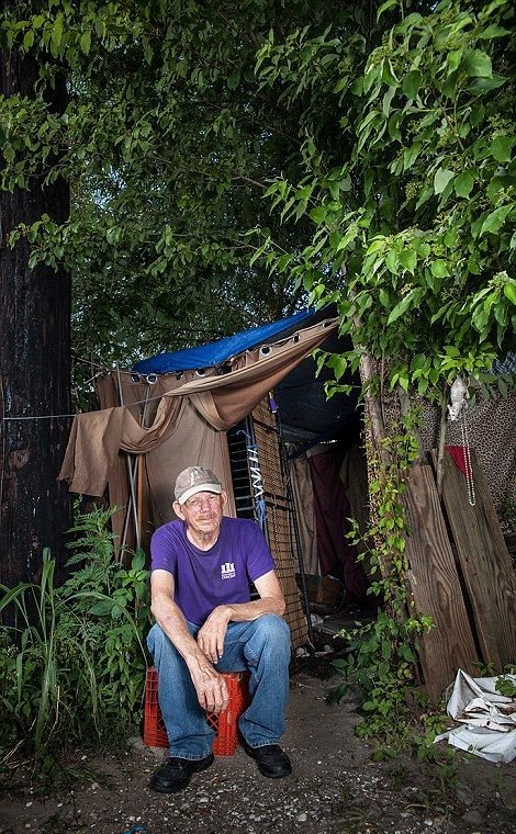  Как живут бездомные американцы (20 фото)