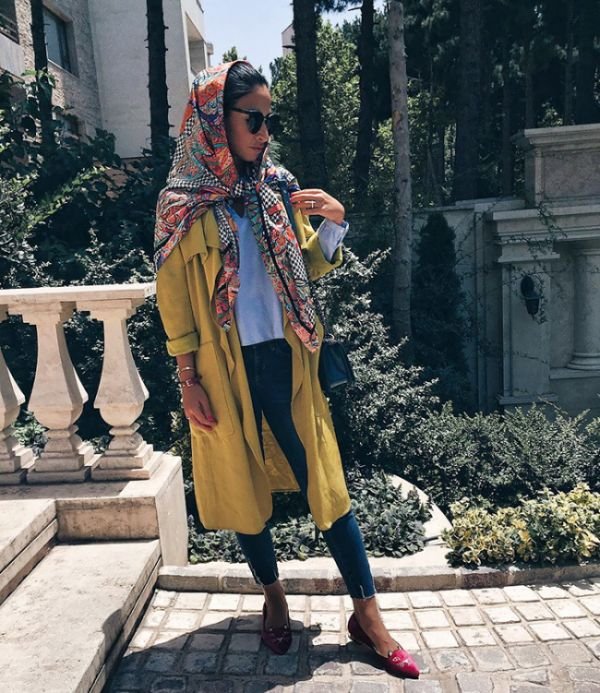  Иранские модницы в хиджабах (29 фото)