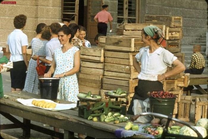  Рынки Советского Союза (26 фото)