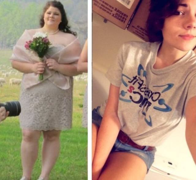  Люди, которым удалось сбросить лишний вес (42 фото)