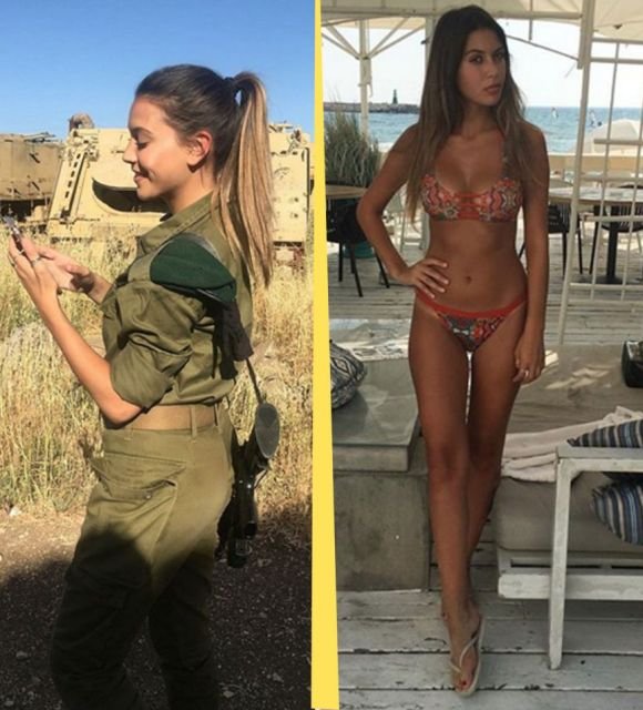  Прекрасные военнослужащие армии Израиля (20 фото)
