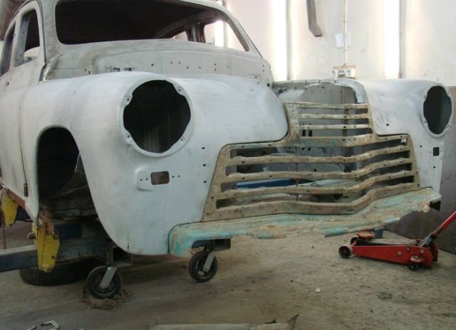 Вторая жизнь кабриолета ГАЗ-20 «Победа» (25 фото)
