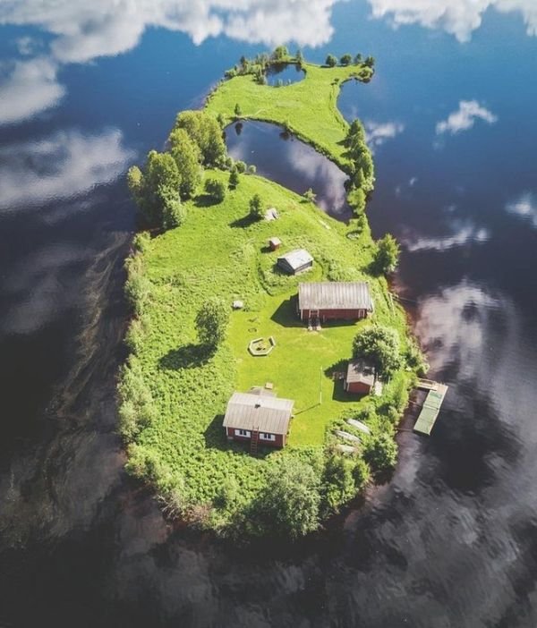 Сказочный финский островок Котисаари (4 фото)