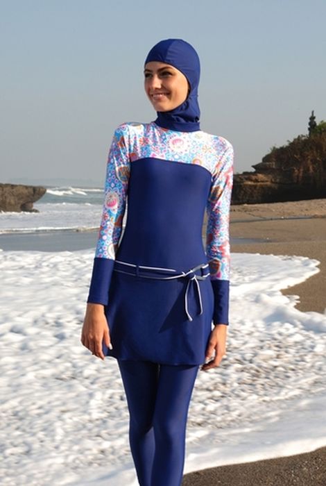 Пляжные наряды мусульманок (14 фото)