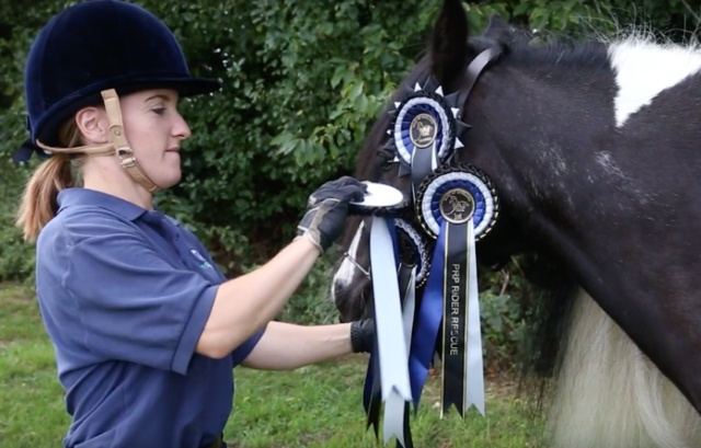 Спасенная 4 года назад лошадь стала победителем почетного конкурса (5 фото)