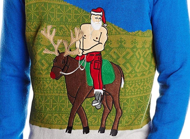 На Amazon продают свитера с Санта-Клаусом - Владимиром Путиным (2 фото)