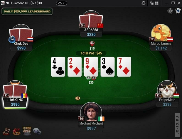 PokerOK — крупнейшая площадка для игры в онлайн-покер с солидными бонусами