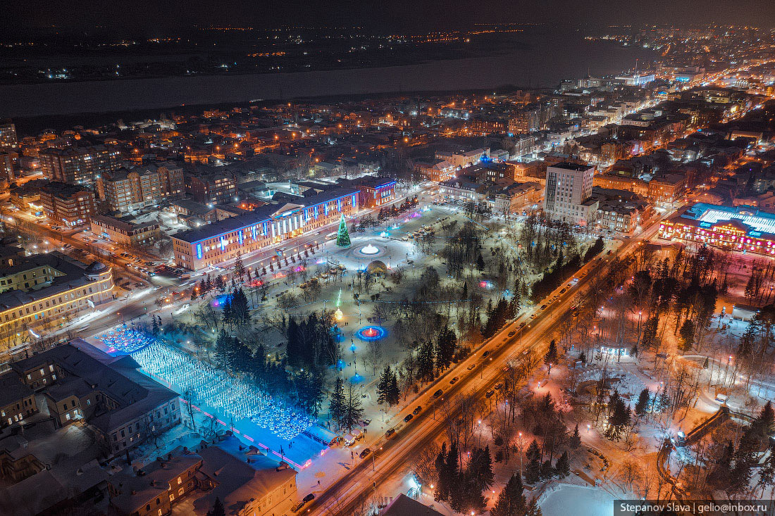 Зимний Томск – сибирские Афины Зимний Томск – сибирские Афины