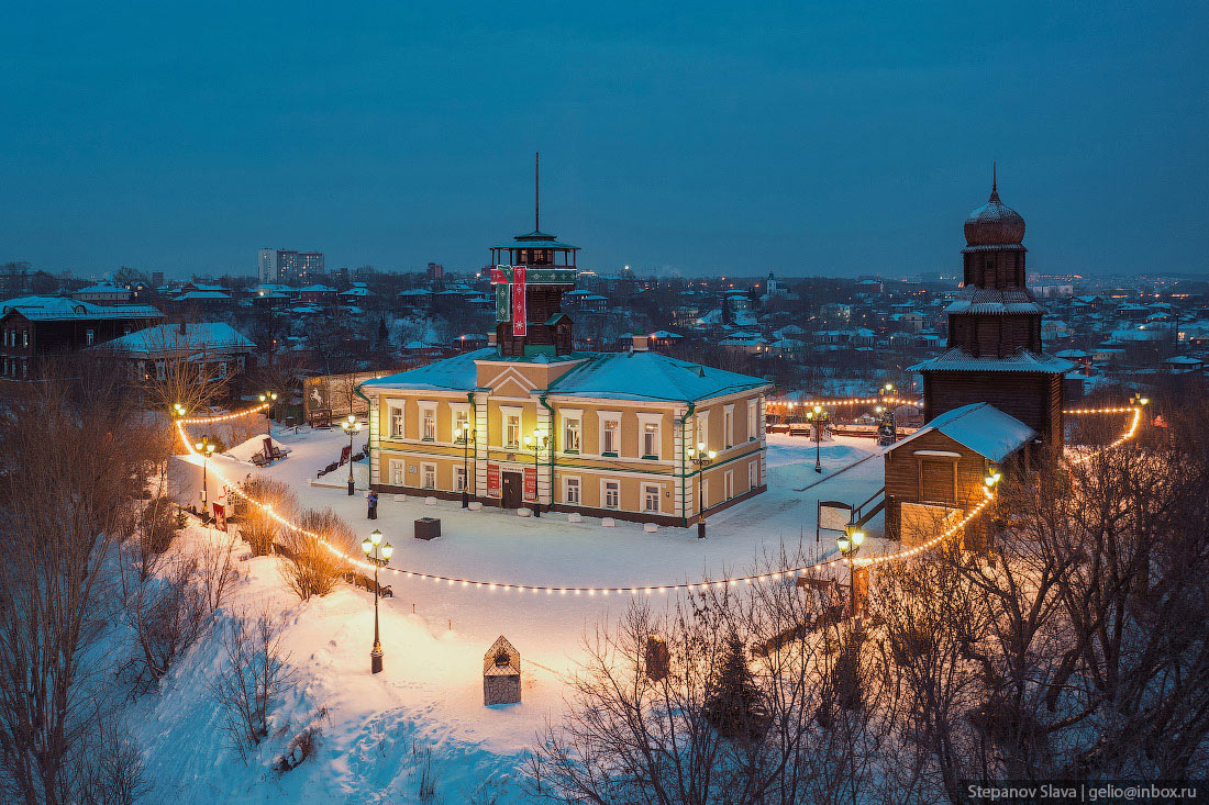 Зимний Томск – сибирские Афины Зимний Томск – сибирские Афины