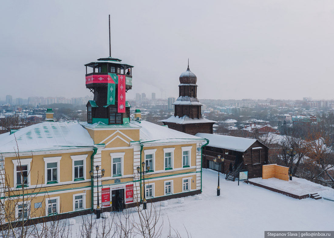 Зимний Томск – сибирские Афины Зимний Томск – сибирские Афины