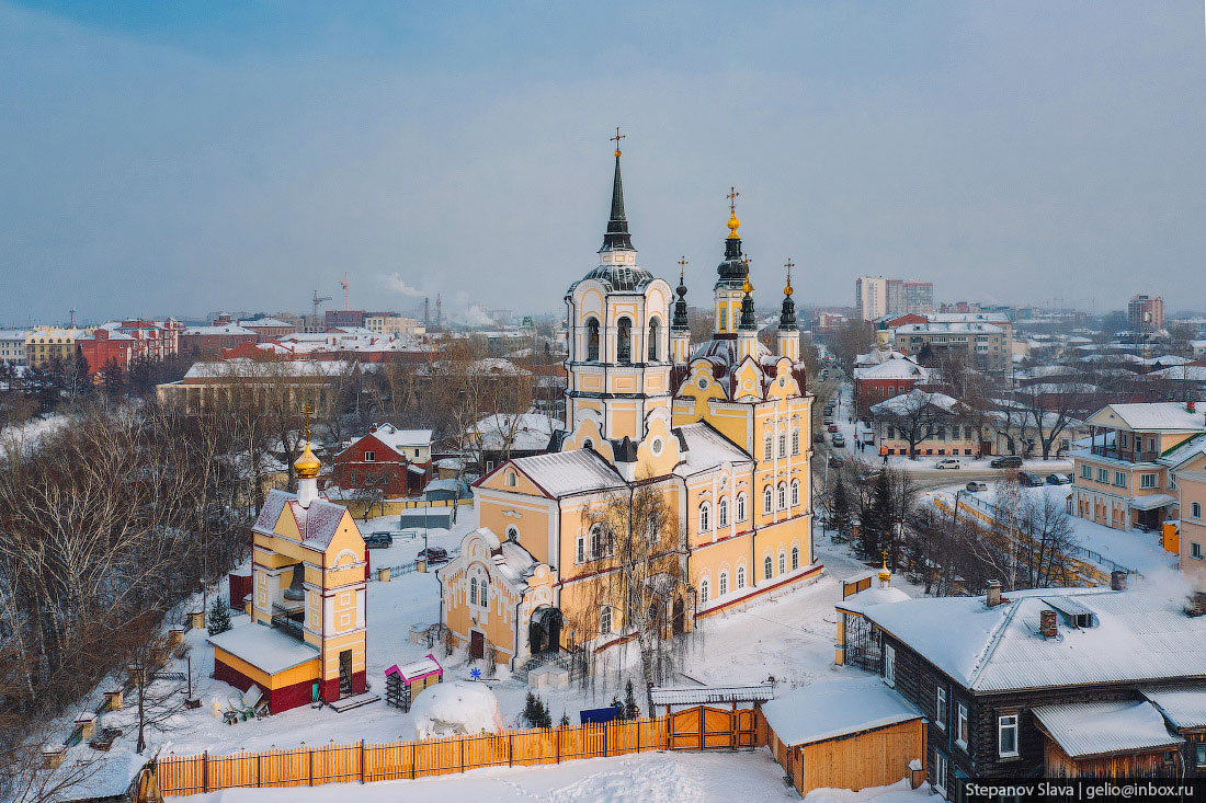 Зимний Томск – сибирские Афины Зимний Томск – сибирские Афины