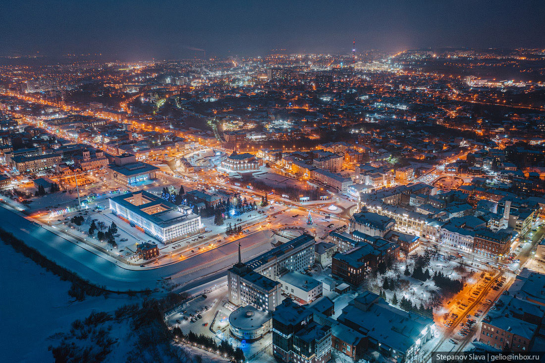 Зимний Томск – сибирские Афины Зимний Томск – сибирские Афины